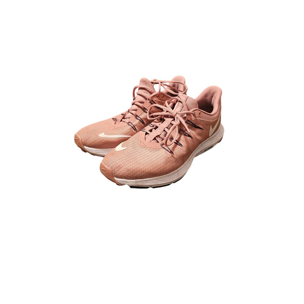 Nike Womens Quest‎ AA7412-600 Pink White Running Shoes Sneakers Size 7.5